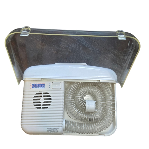 Windmere Soft Bonnet Portable Hair Dryer Vintage 2 Heat Settings, Compact Case - Picture 2 of 10